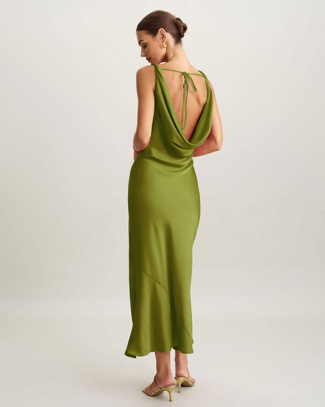 Women's Woven Polyester Maxi Dresses Dresses - RIHOAS