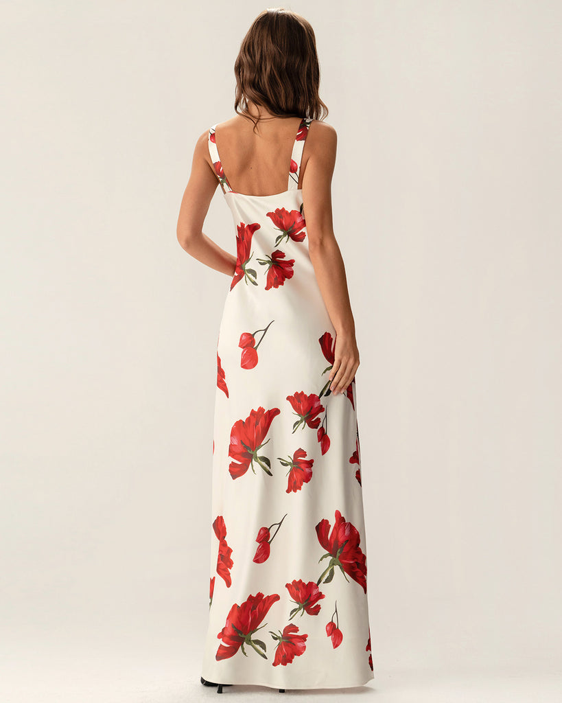 Women's Woven Polyester Maxi Dresses Dresses - RIHOAS