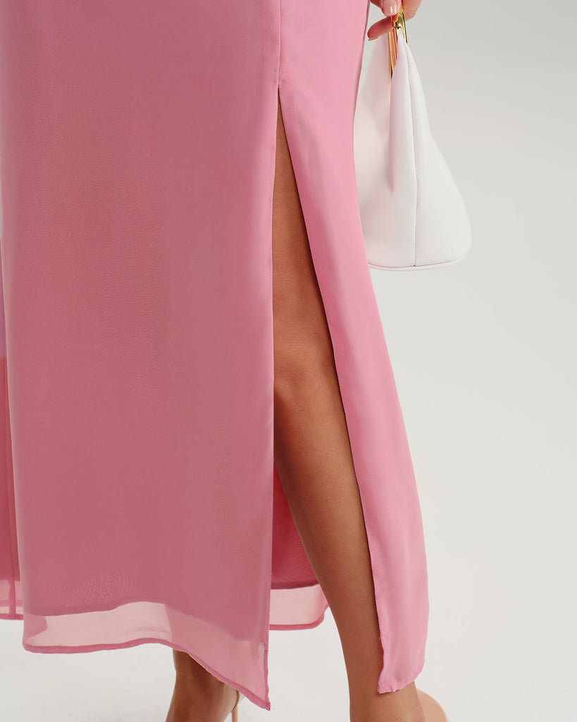 Women's Woven Polyester Maxi Dresses Dresses - RIHOAS