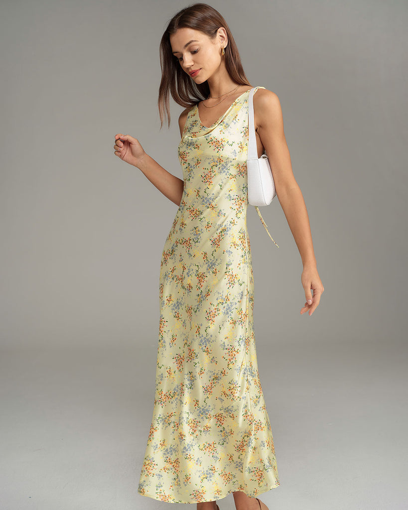 Women's Woven Polyester Maxi Dresses Dresses - RIHOAS