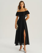 Women's Woven Polyester Maxi Dresses Dresses - RIHOAS