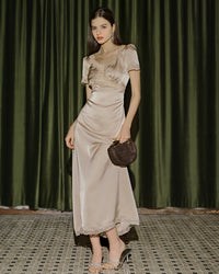 Women's Woven Polyester Maxi Dresses Dresses - RIHOAS