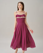 Women's Woven Polyester Maxi Dresses Dresses - RIHOAS