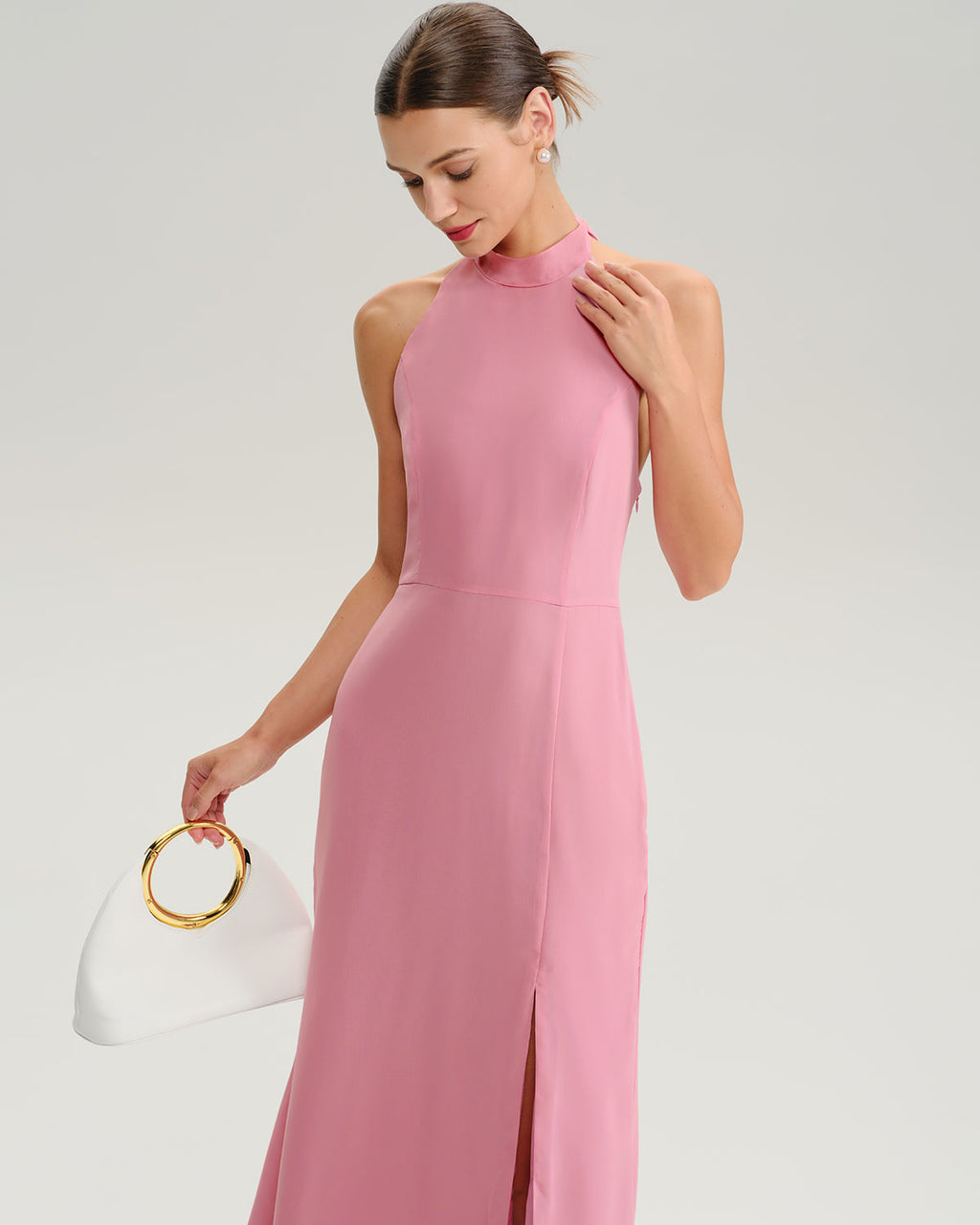 Women's Woven Polyester Maxi Dresses Dresses - RIHOAS