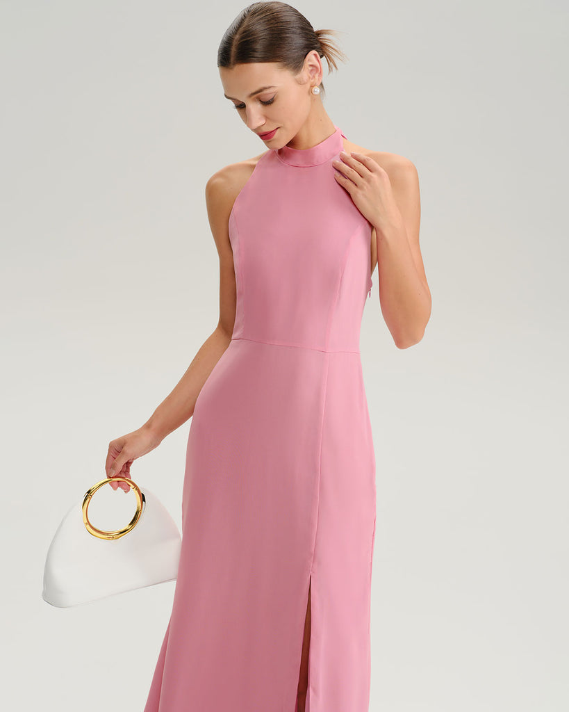 Women's Woven Polyester Maxi Dresses Dresses - RIHOAS