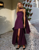 Women's Woven Polyester Maxi Dresses - RIHOAS