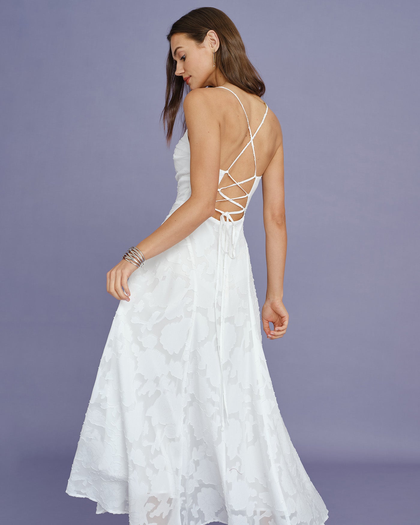 Women's Woven Polyester Maxi Dresses Dresses - RIHOAS
