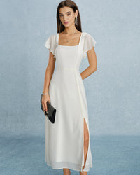 Women's Woven Polyester Maxi Dresses Dresses - RIHOAS