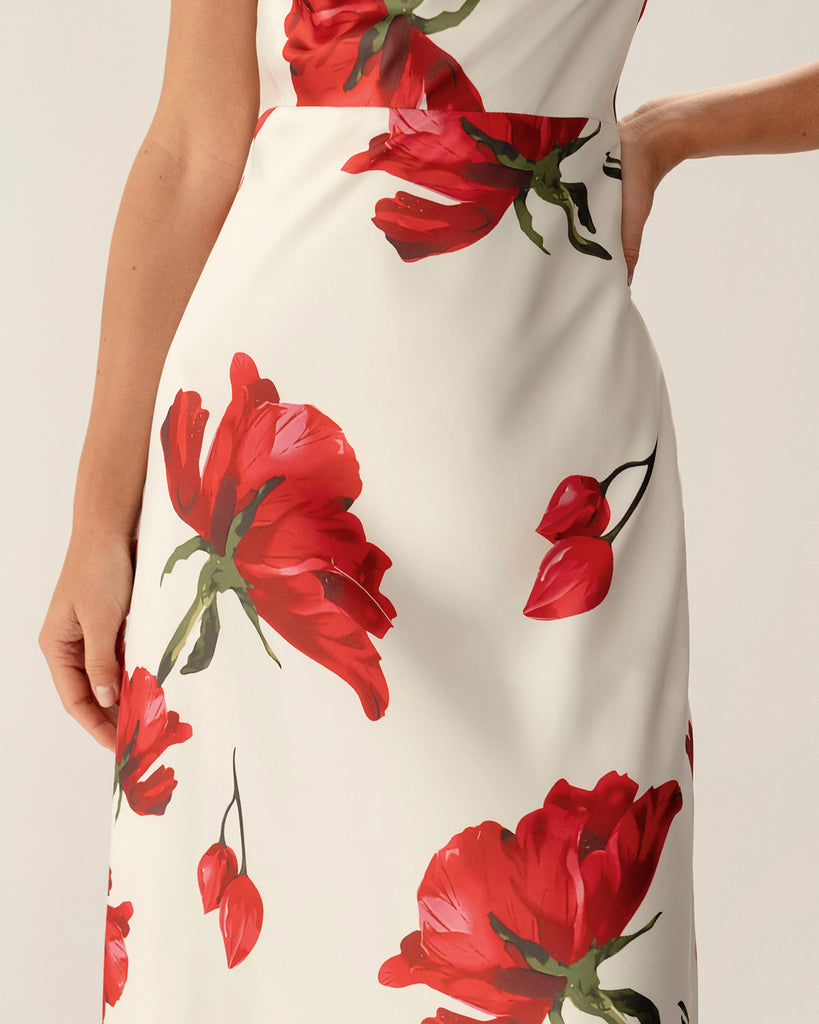 Women's Woven Polyester Maxi Dresses Dresses - RIHOAS