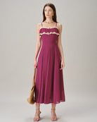 Women's Woven Polyester Maxi Dresses Dresses - RIHOAS