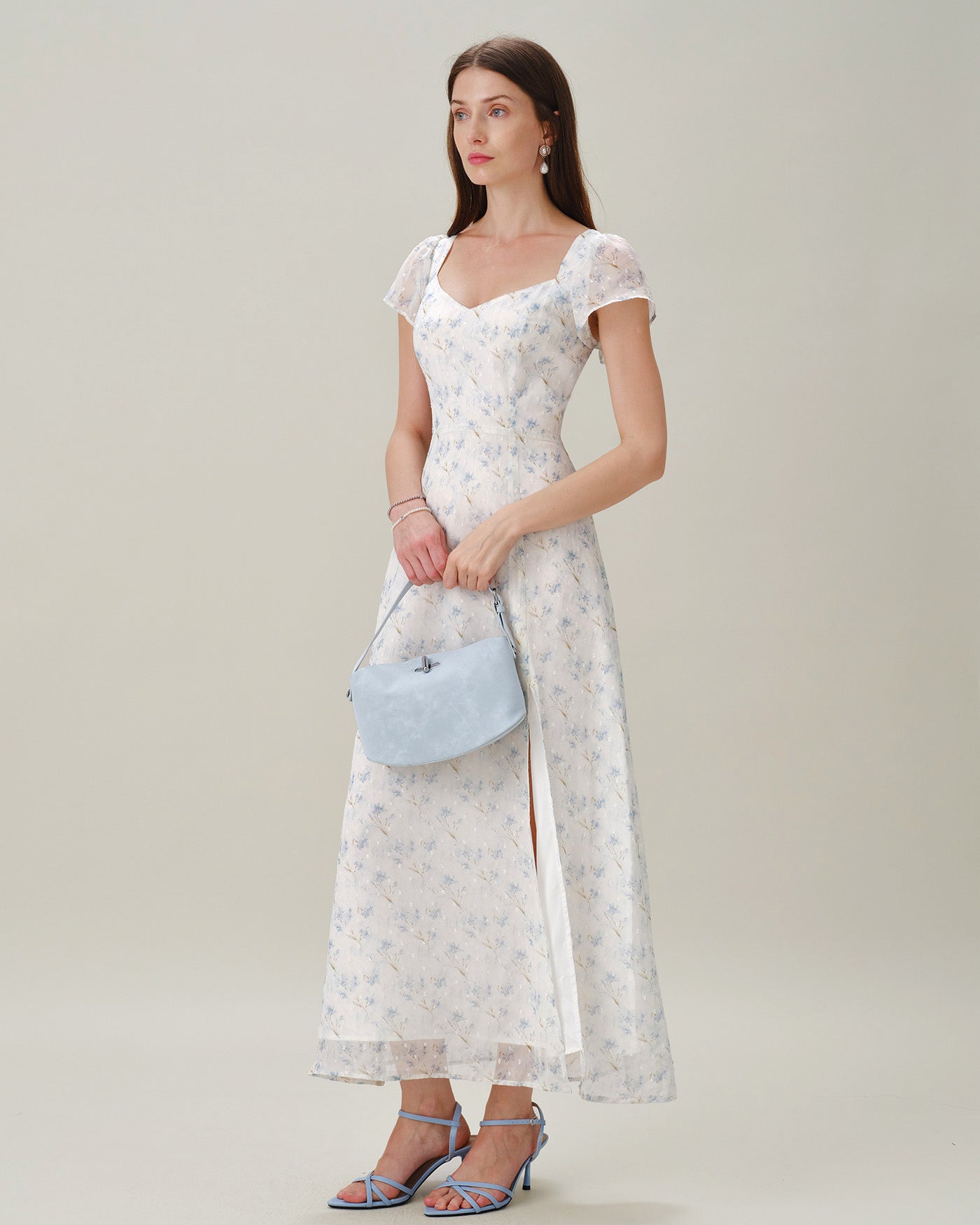 Women's Woven Polyester Maxi Dresses Dresses - RIHOAS