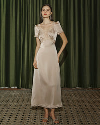 Women's Woven Polyester Maxi Dresses Dresses - RIHOAS