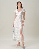 Women's Woven Polyester Maxi Dresses Dresses - RIHOAS