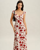 Women's Woven Polyester Maxi Dresses Dresses - RIHOAS
