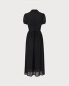 Women's Woven Polyester Maxi Dresses - RIHOAS