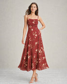 Women's Woven Polyester Maxi Dresses Dresses - RIHOAS