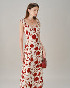 Women's Woven Polyester Maxi Dresses Dresses - RIHOAS