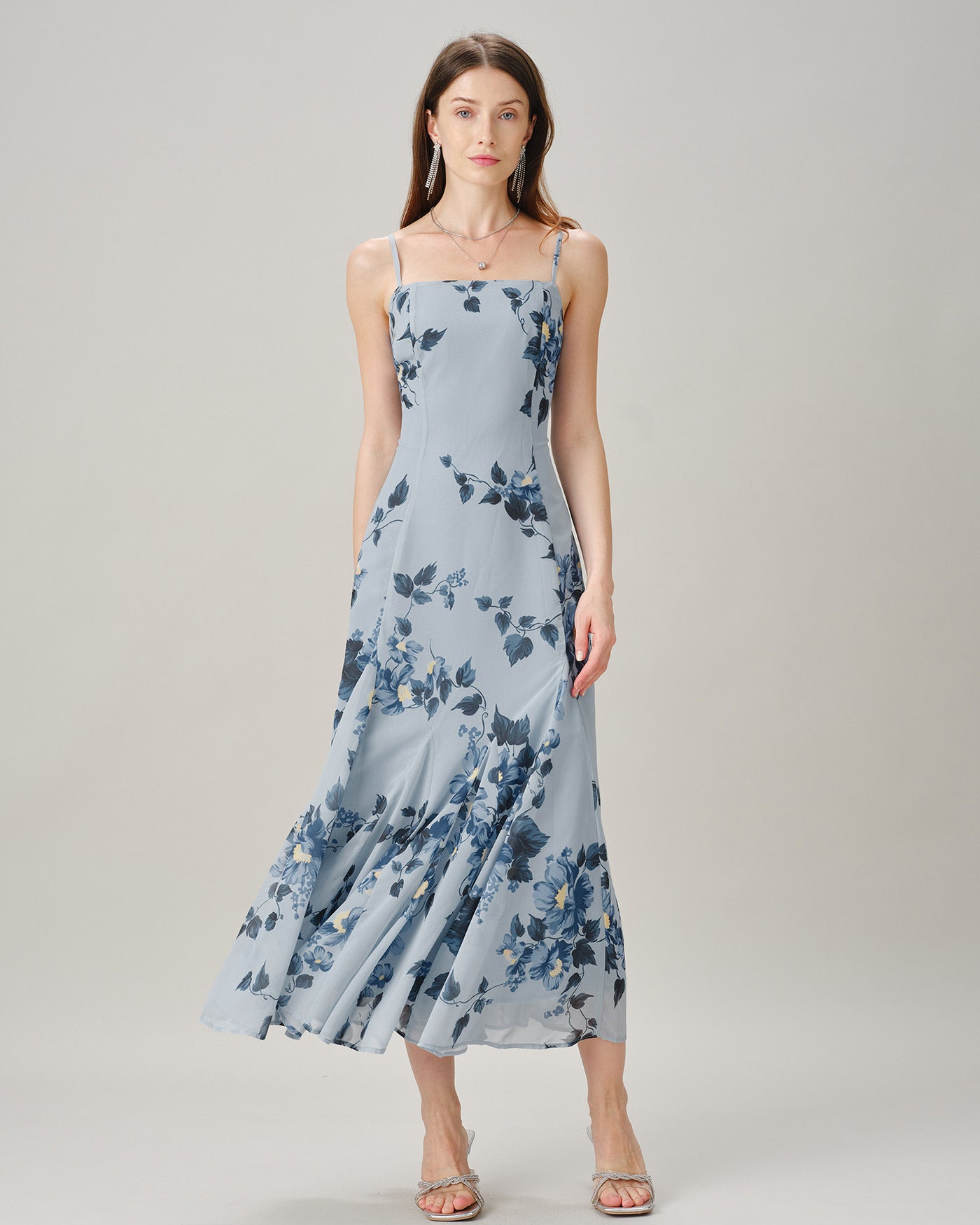 Women's Woven Polyester Maxi Dresses Dresses - RIHOAS
