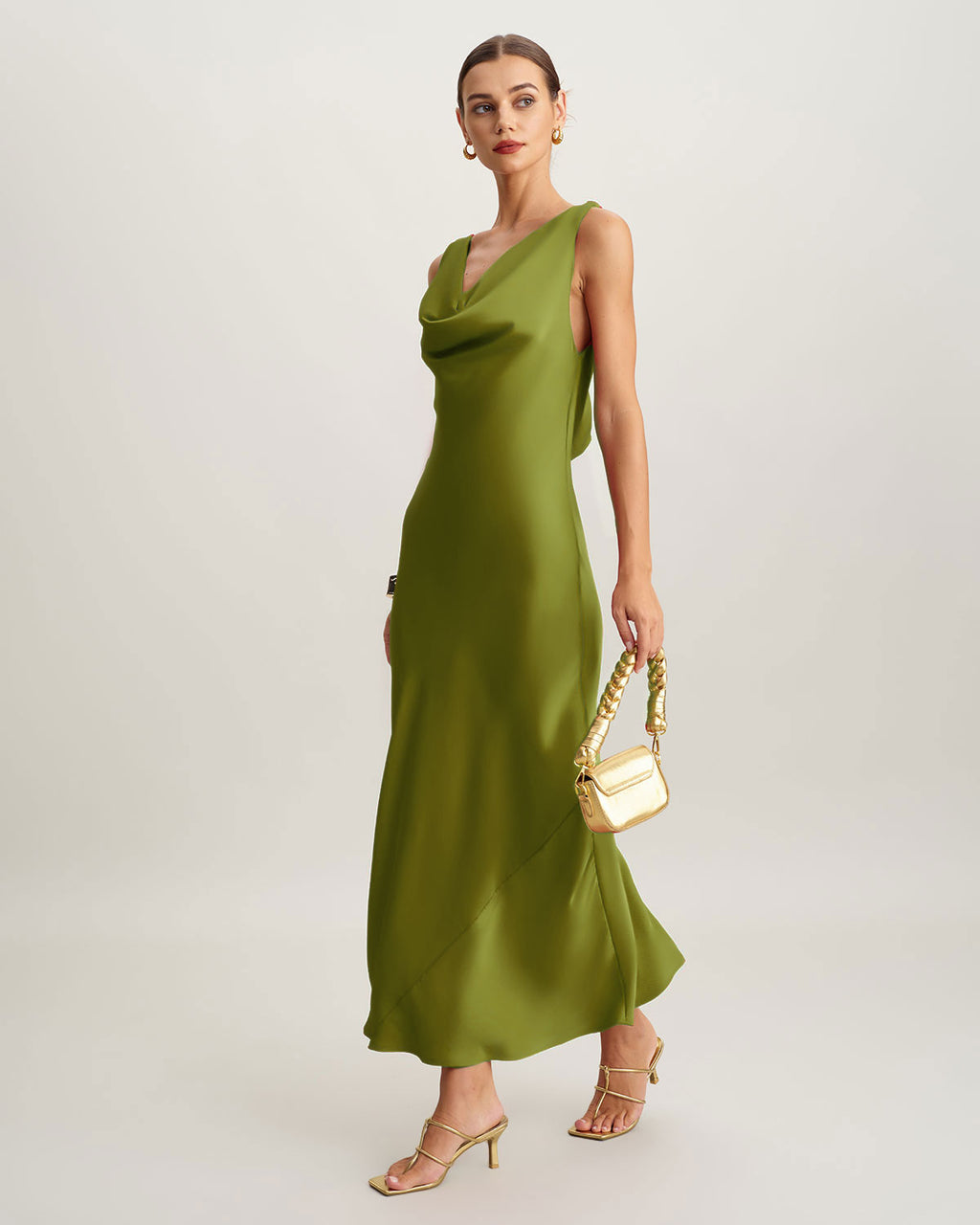 Women's Woven Polyester Maxi Dresses Dresses - RIHOAS