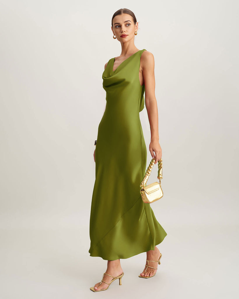 Women's Woven Polyester Maxi Dresses Dresses - RIHOAS