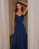Women's Woven Polyester Maxi Dresses Dresses - RIHOAS