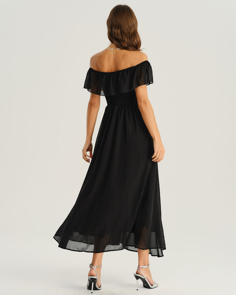 Women's Woven Polyester Maxi Dresses Dresses - RIHOAS