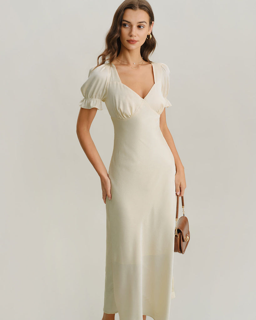 Women's Woven Polyester Maxi Dresses Dresses - RIHOAS