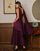 Women's Woven Polyester Maxi Dresses Dresses - RIHOAS