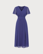 Women's Woven Polyester Maxi Dresses - RIHOAS