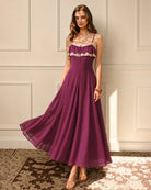 Women's Woven Polyester Maxi Dresses Dresses - RIHOAS