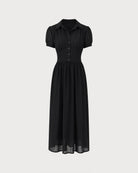 Women's Woven Polyester Maxi Dresses - RIHOAS