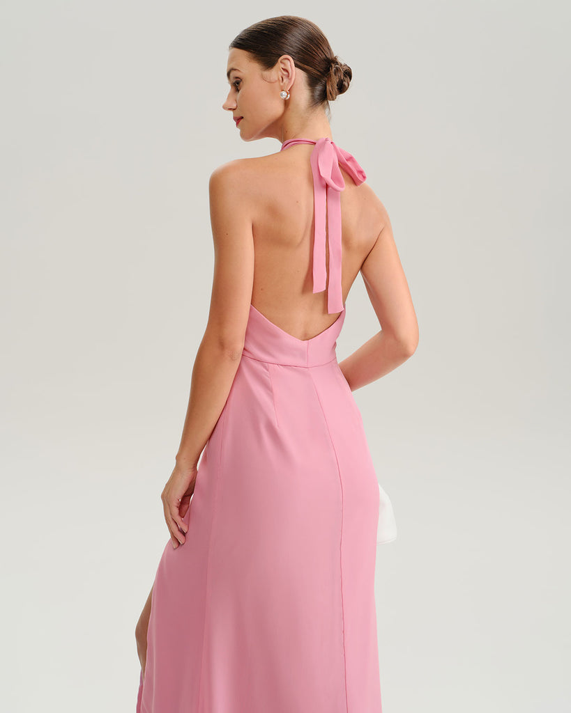 Women's Woven Polyester Maxi Dresses Dresses - RIHOAS