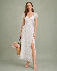Women's Woven Polyester Maxi Dresses Dresses - RIHOAS