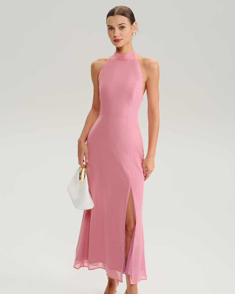 Women's Woven Polyester Maxi Dresses Dresses - RIHOAS