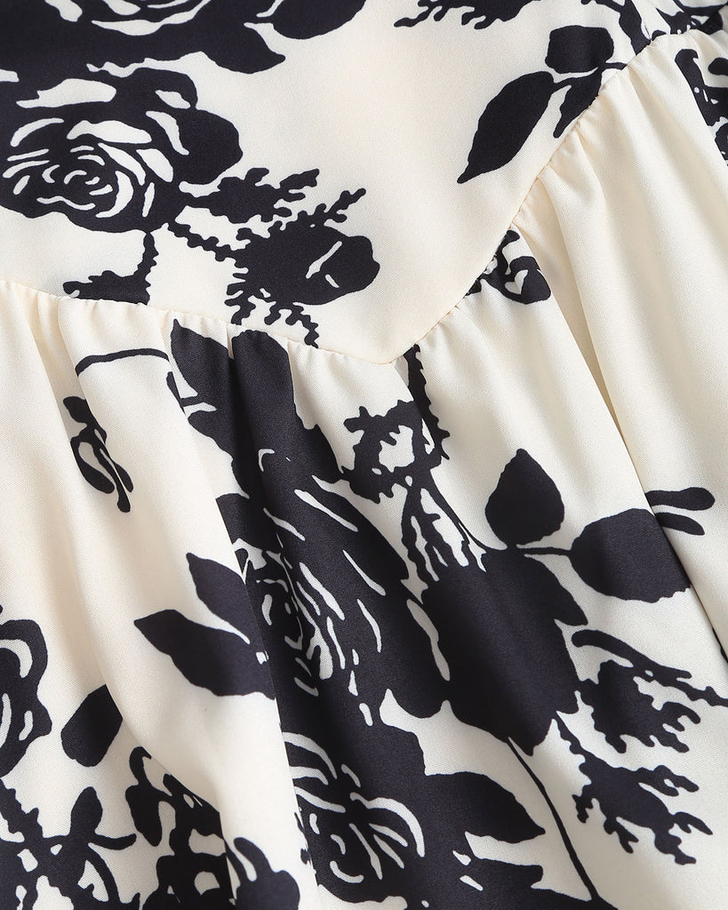 Women's Woven Polyester Mid-length Dresses Dresses - RIHOAS