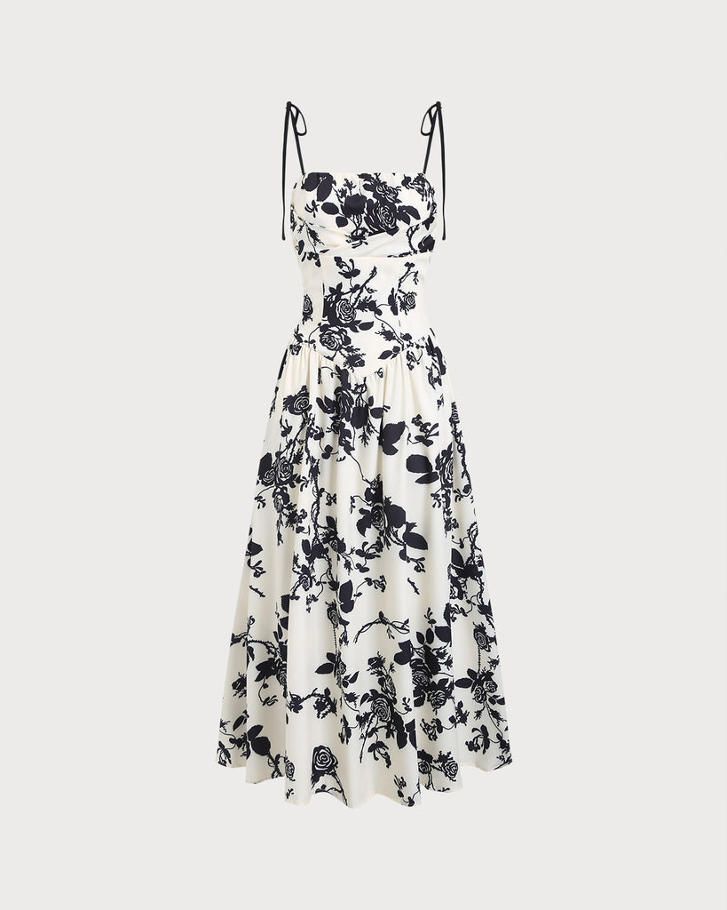 Women's Woven Polyester Mid-length Dresses Dresses - RIHOAS