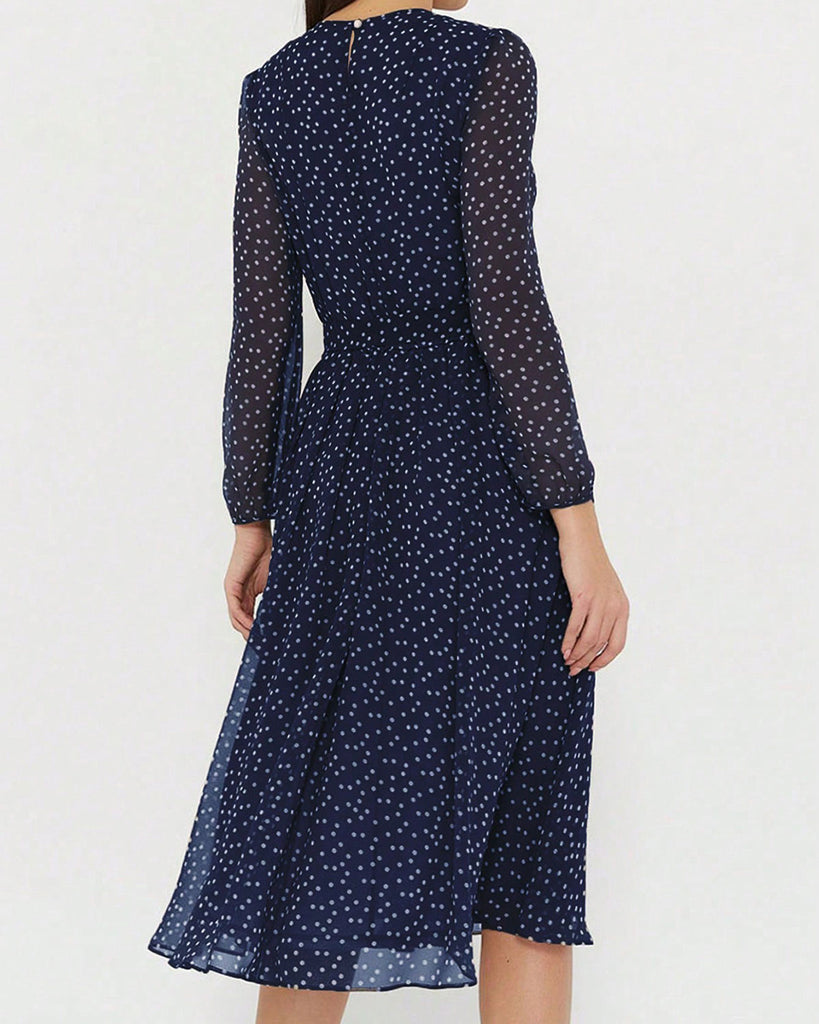 Women's Woven Polyester Mid-length Dresses Dresses - RIHOAS