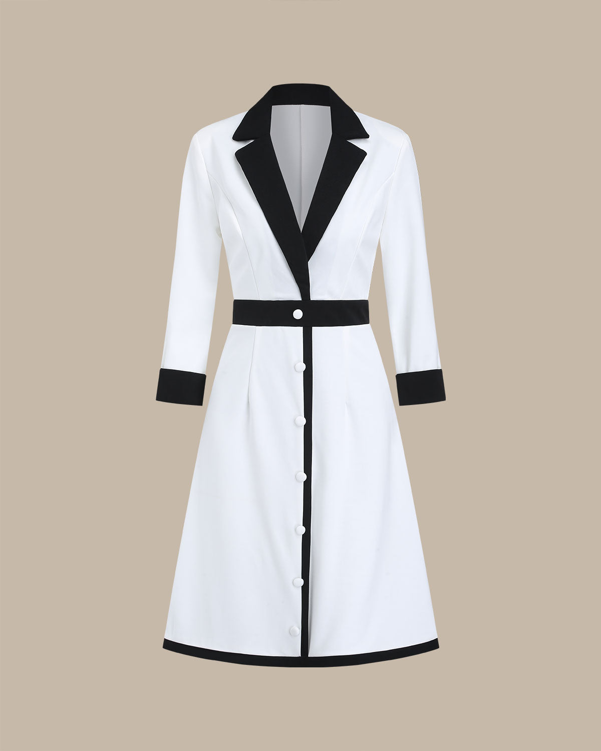 Women's Woven Polyester Mid-length Dresses Dresses - RIHOAS