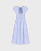 Women's Woven Polyester Midi Dress Dresses - RIHOAS