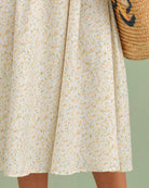 Women's Woven Polyester Midi Dress Dresses - RIHOAS