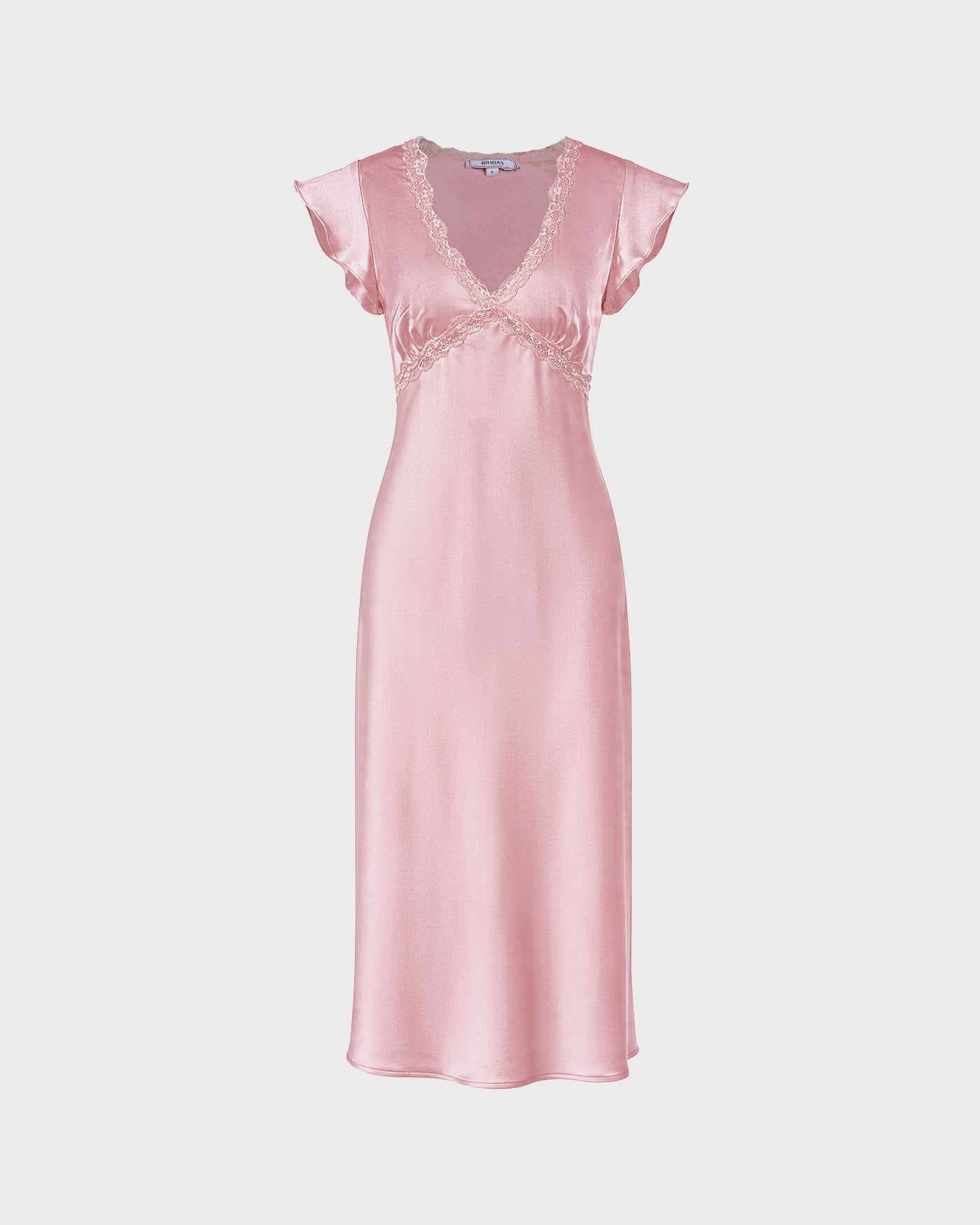 Women's Woven Polyester Midi Dress Dresses - RIHOAS