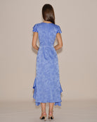 Women's Woven Polyester Midi Dress Dresses - RIHOAS