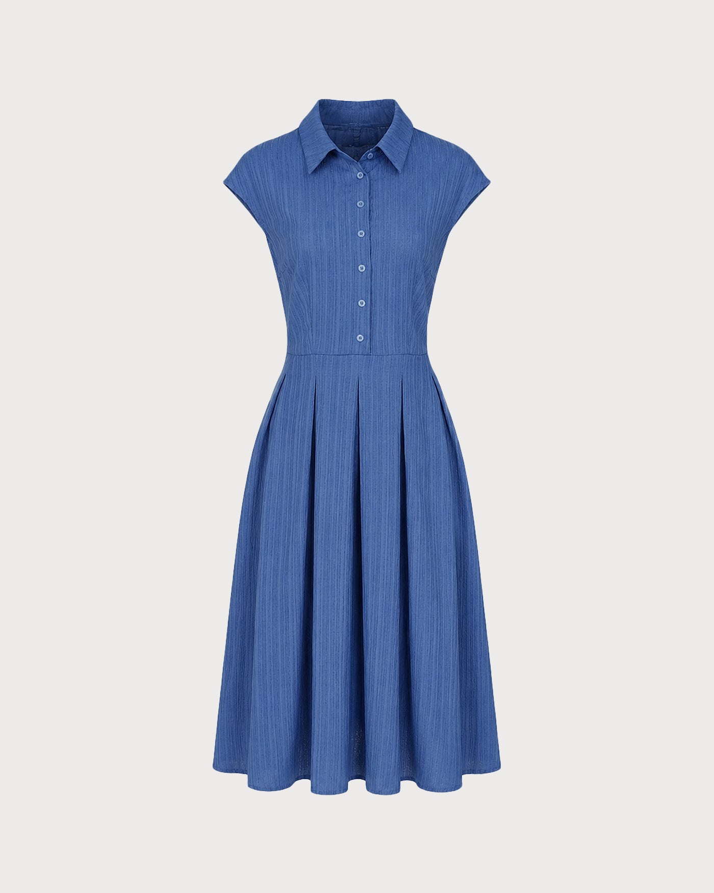 Women's Woven Polyester Midi Dress Dresses - RIHOAS