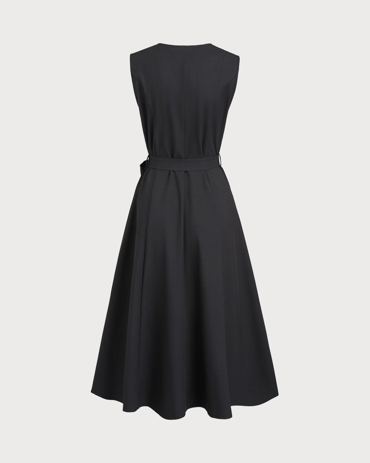 Women's Woven Polyester Midi Dress Dresses - RIHOAS