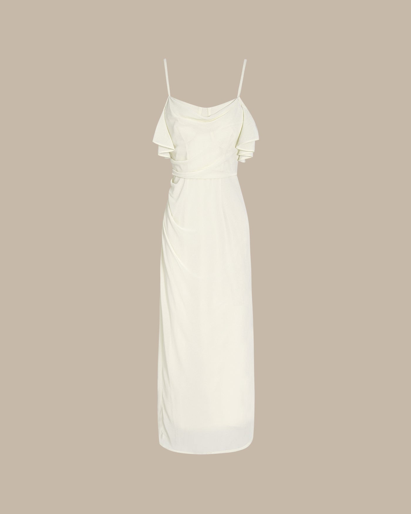 Women's Woven Polyester Midi Dress Dresses - RIHOAS