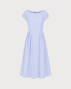 Women's Woven Polyester Midi Dress Dresses - RIHOAS