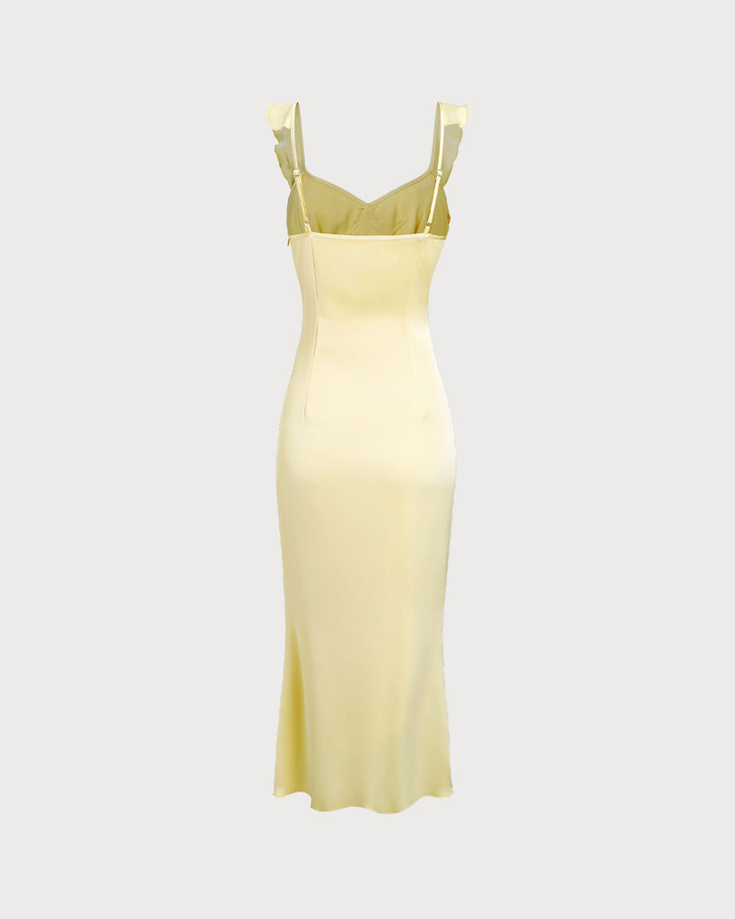Women's Woven Polyester Midi Dress Dresses - RIHOAS