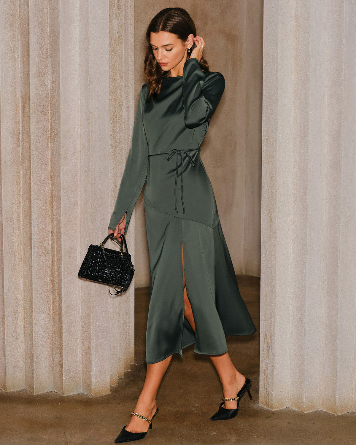 Shop Elegant Long Sleeve Dresses - Perfect for Any Occasion | RIHOAS Shop Elegant Long Sleeve Dresses - Perfect for Any Occasion | RIHOAS