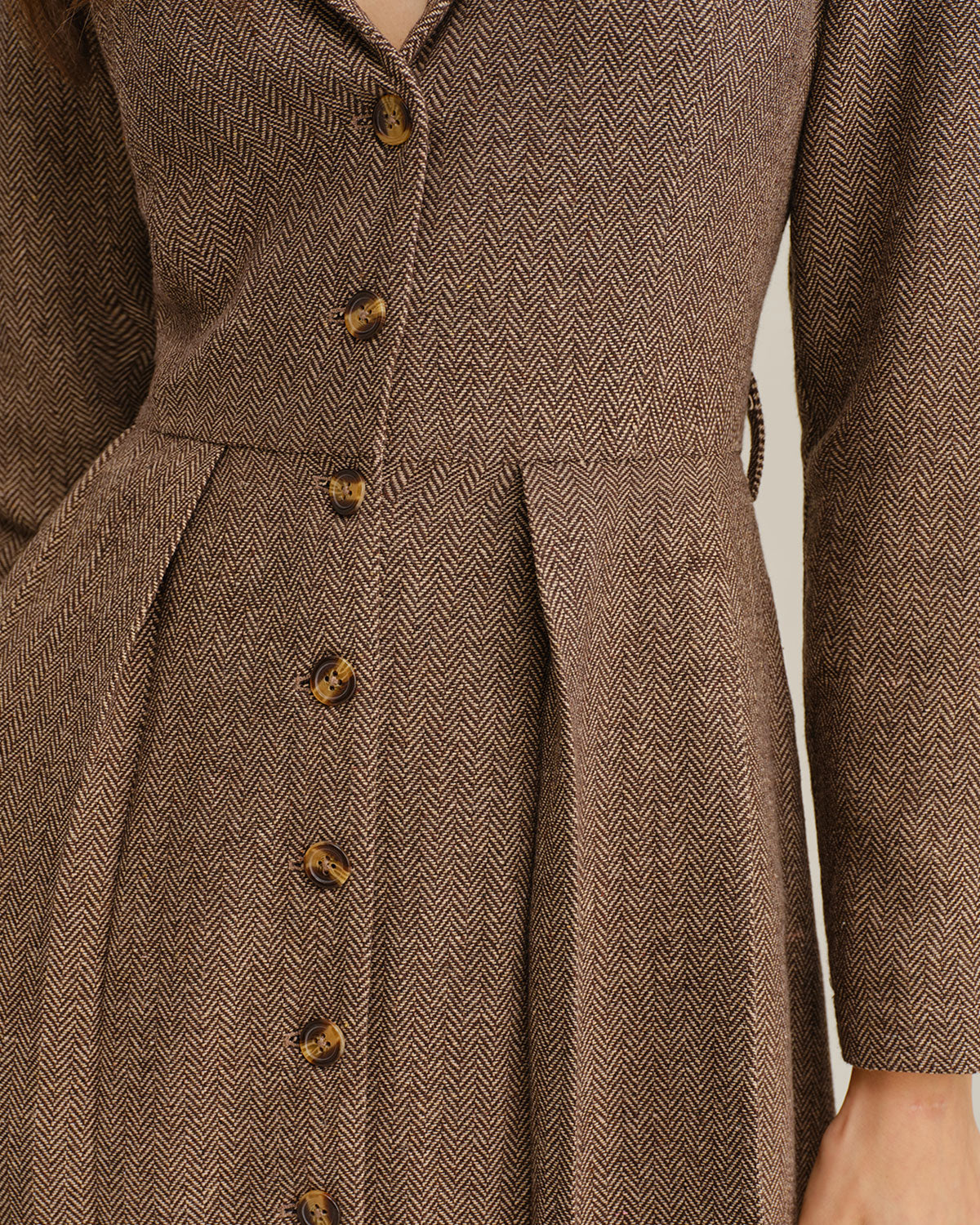 Women's Woven Polyester Midi Dress Dresses - RIHOAS