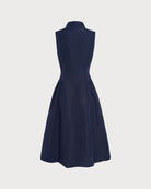 Women's Woven Polyester Midi Dress Dresses - RIHOAS